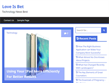 Tablet Screenshot of love-is-bet.com